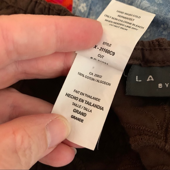 La Blanca Rod Beattie Brown Eyelet Swim Cover - Picture 6 of 7